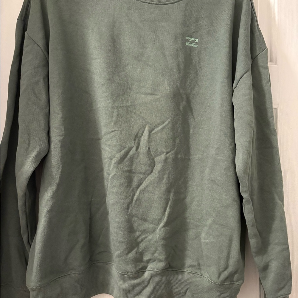 Billabong Women’s Olive Crewneck Sweater